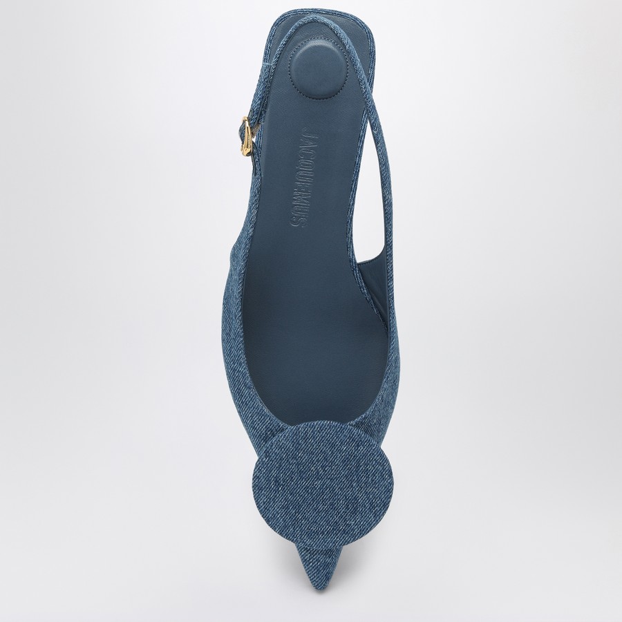 シューズ・サンダルその他 JACQUEMUS Ballerina slingback Duelo Plates in denim JACQUEMUS Ballerina slingback Duelo Plates in denim | TheDoubleF