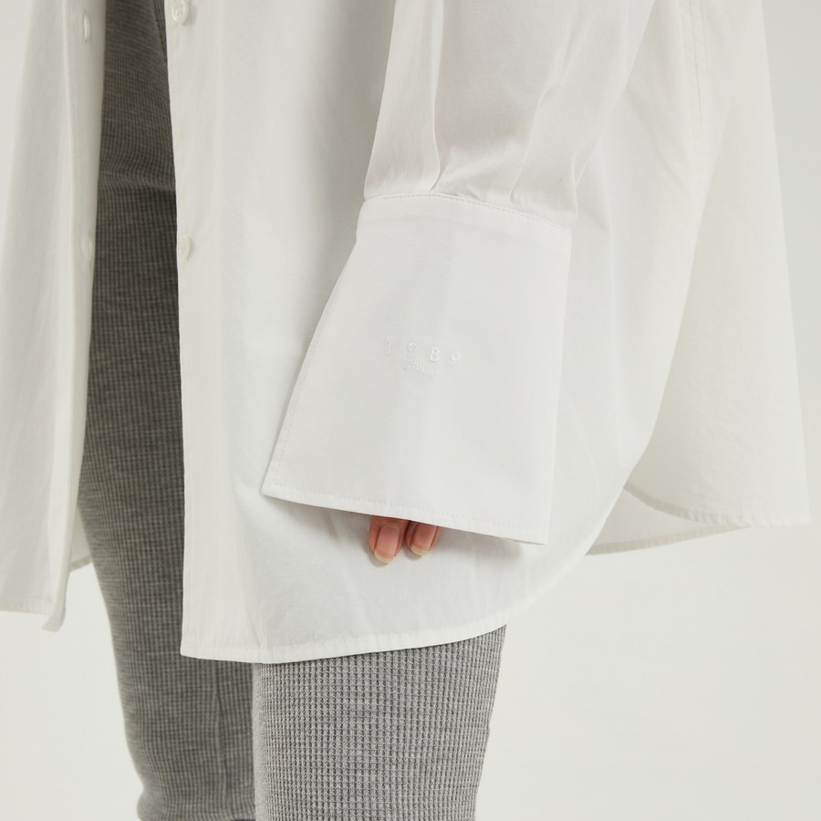 ワンピースその他 1989 STUDIO Shirt l/s dress white 1989 STUDIO Shirt l/s dress white | TheDoubleF