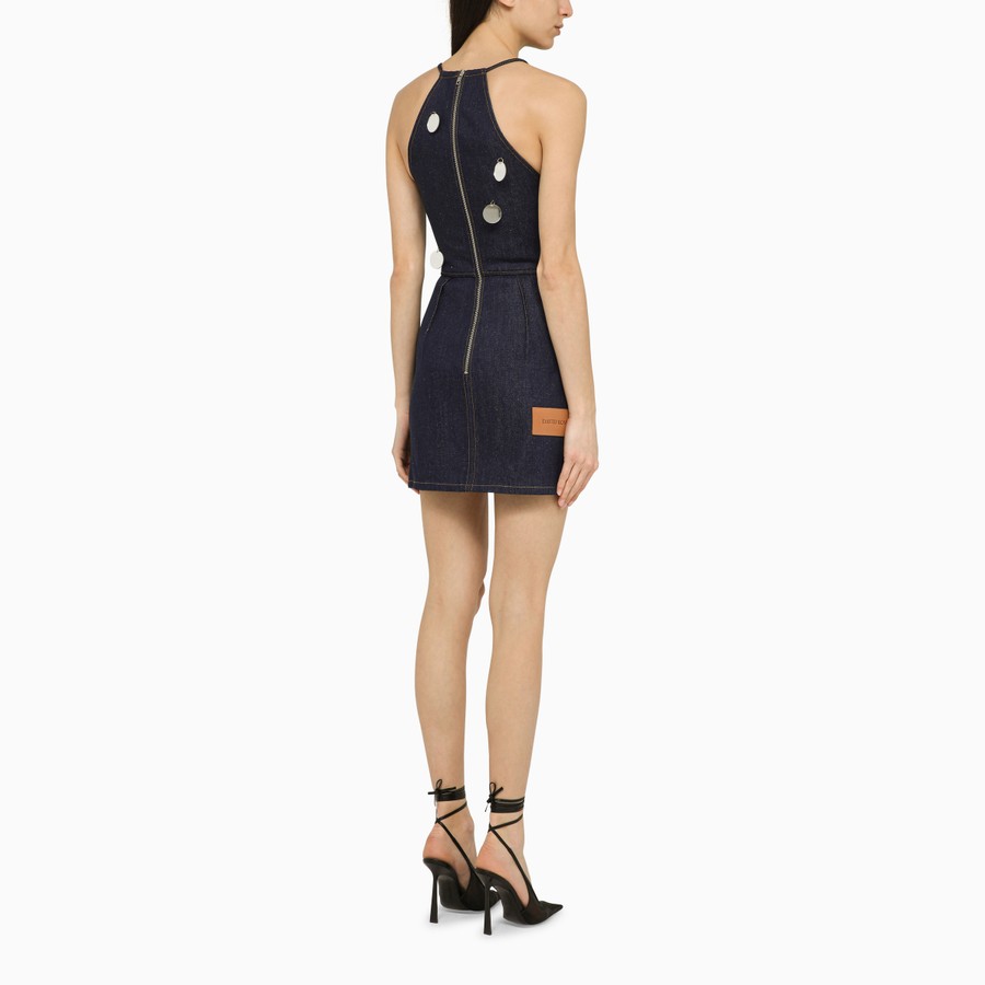 ワンピースその他 David Koma Blue denim mini dress with mirrors David Koma Blue denim mini dress with mirrors | TheDoubleF