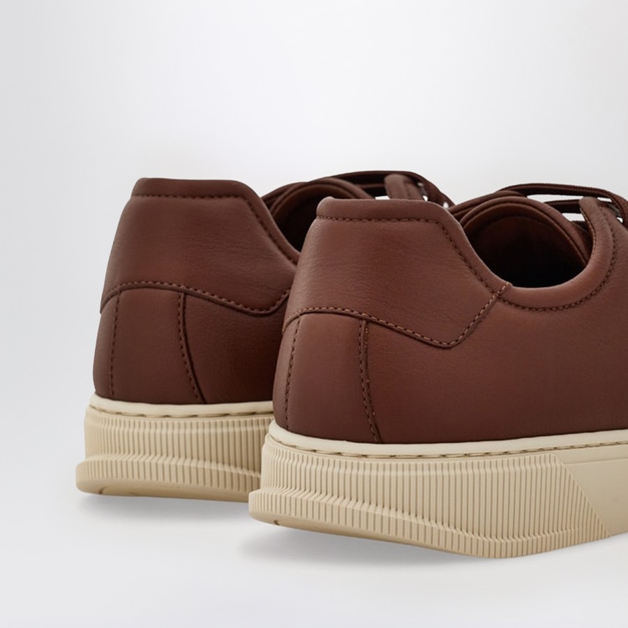 Ferragamo Brown leather sneakers | TheDoubleF Ferragamo Brown leather sneakers | TheDoubleF