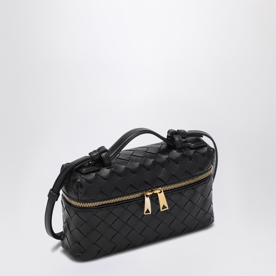 25SS new/BOTTEGA VENETA Bang Bangバニティバッグ Bag Black 25SS new/BOTTEGA VENETA Bang Bangバニティバッグ Bag Black