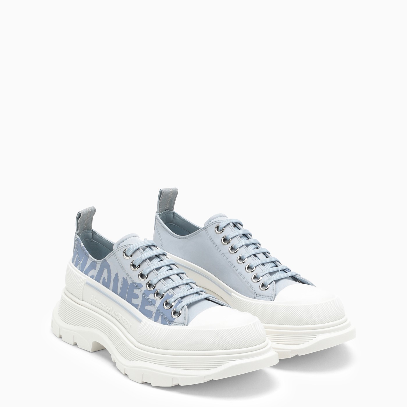 alexander mcqueen shoes light blue