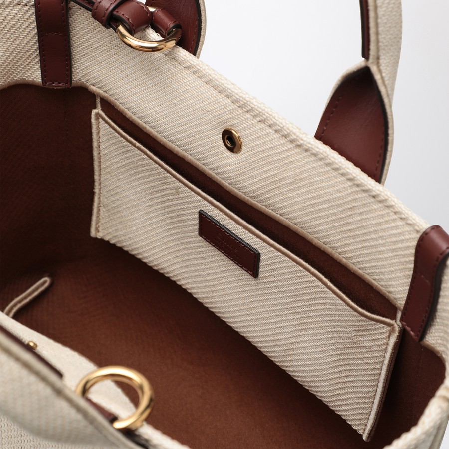 ショルダーバッグ・ポシェット Chloe Small Chloe Carry Tote Bag In Sand Colour Chloé Small Chloé Carry Tote bag in sand colour | TheDoubleF