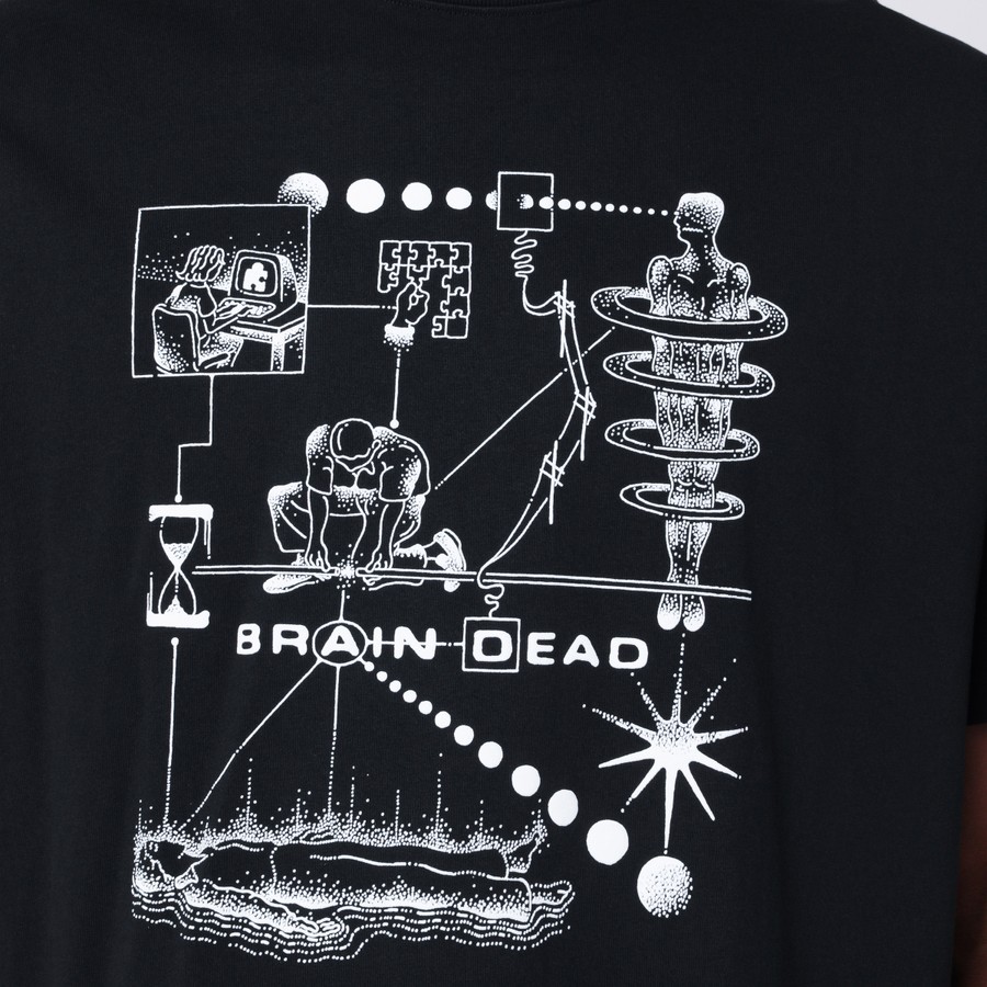 Brain Dead Black Mind Puzzle T-shirt | TheDoubleF
