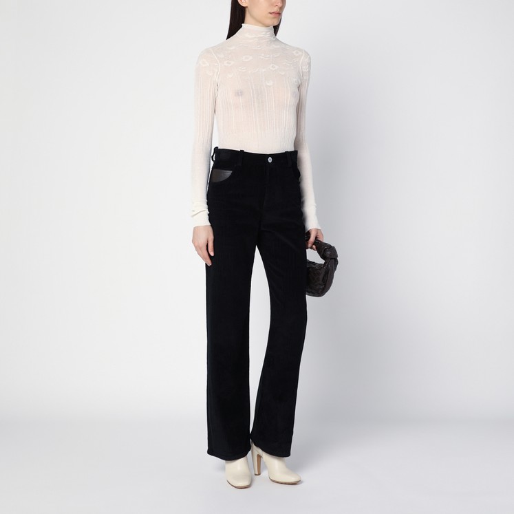 パンツ BOTTEGA VENETA Woman Pants Blue 814214V4XP0 4246 BOTTEGA VENETA: Pants woman - Blue | Bottega Veneta pants