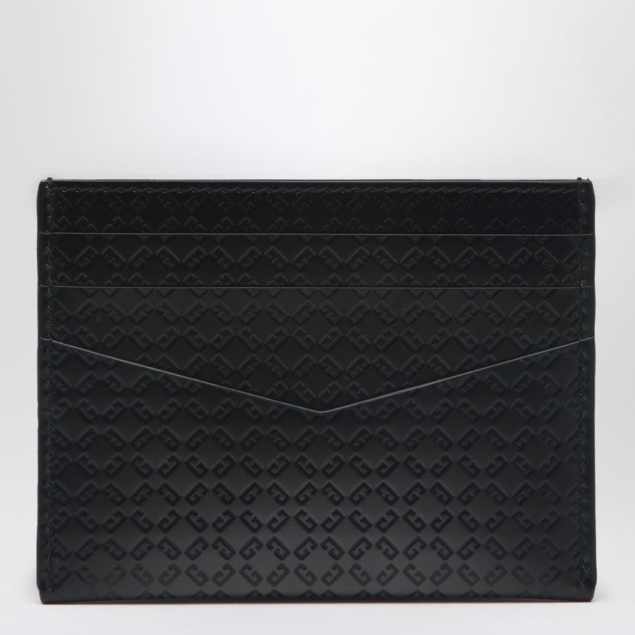 Givenchy Black leather card holder 4G with logo | TheDoubleF