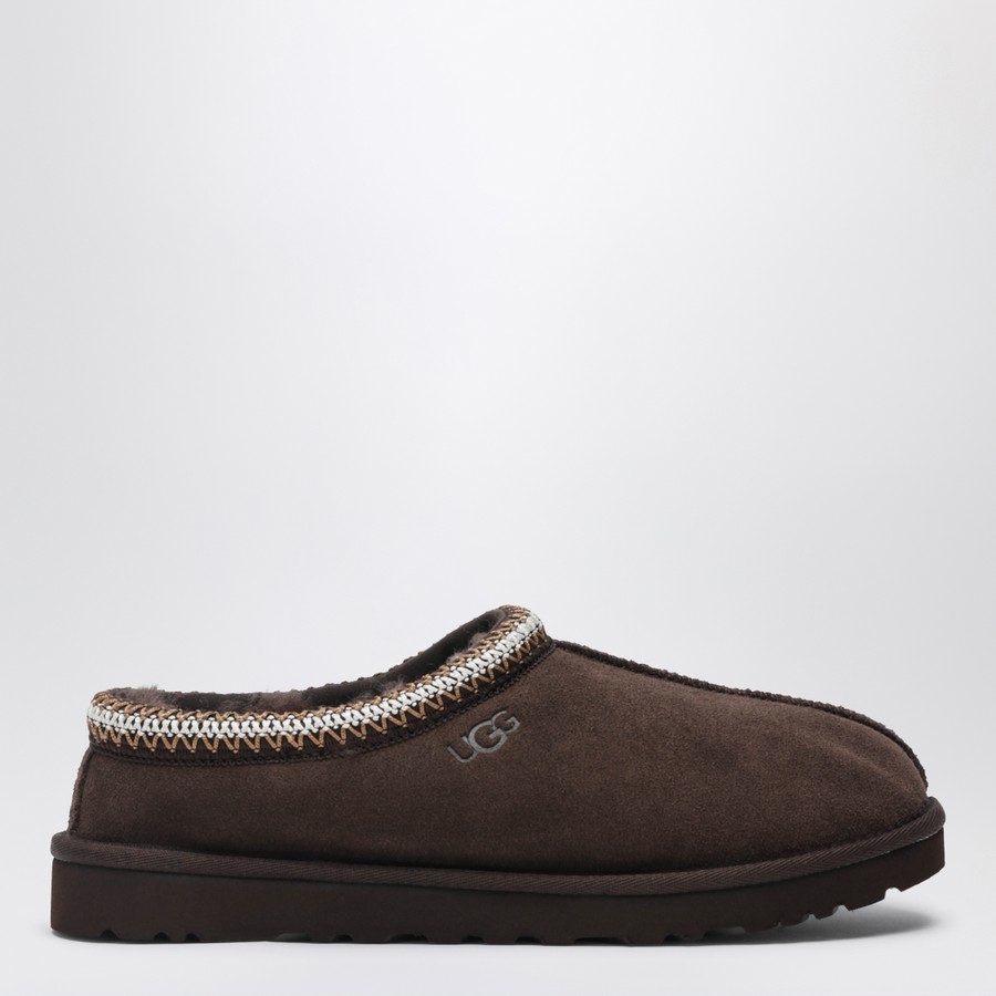 UGG Ciabatta Tasman color cacao in pelle TheDoubleF