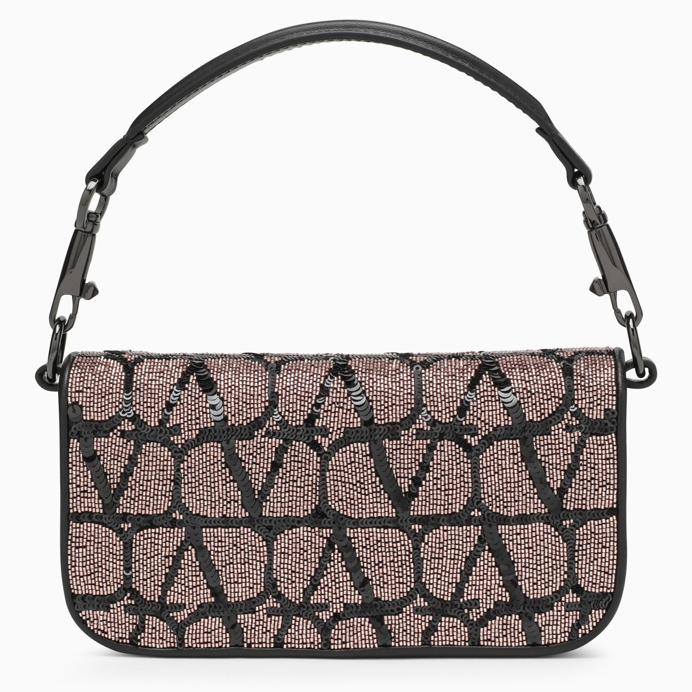 Valentino Garavani Small Locò camel/black bag TheDoubleF