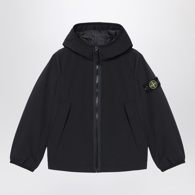 STONE  ブラックジャケット　タグ付き Stone Island Lightweight black jacket | TheDoubleF
