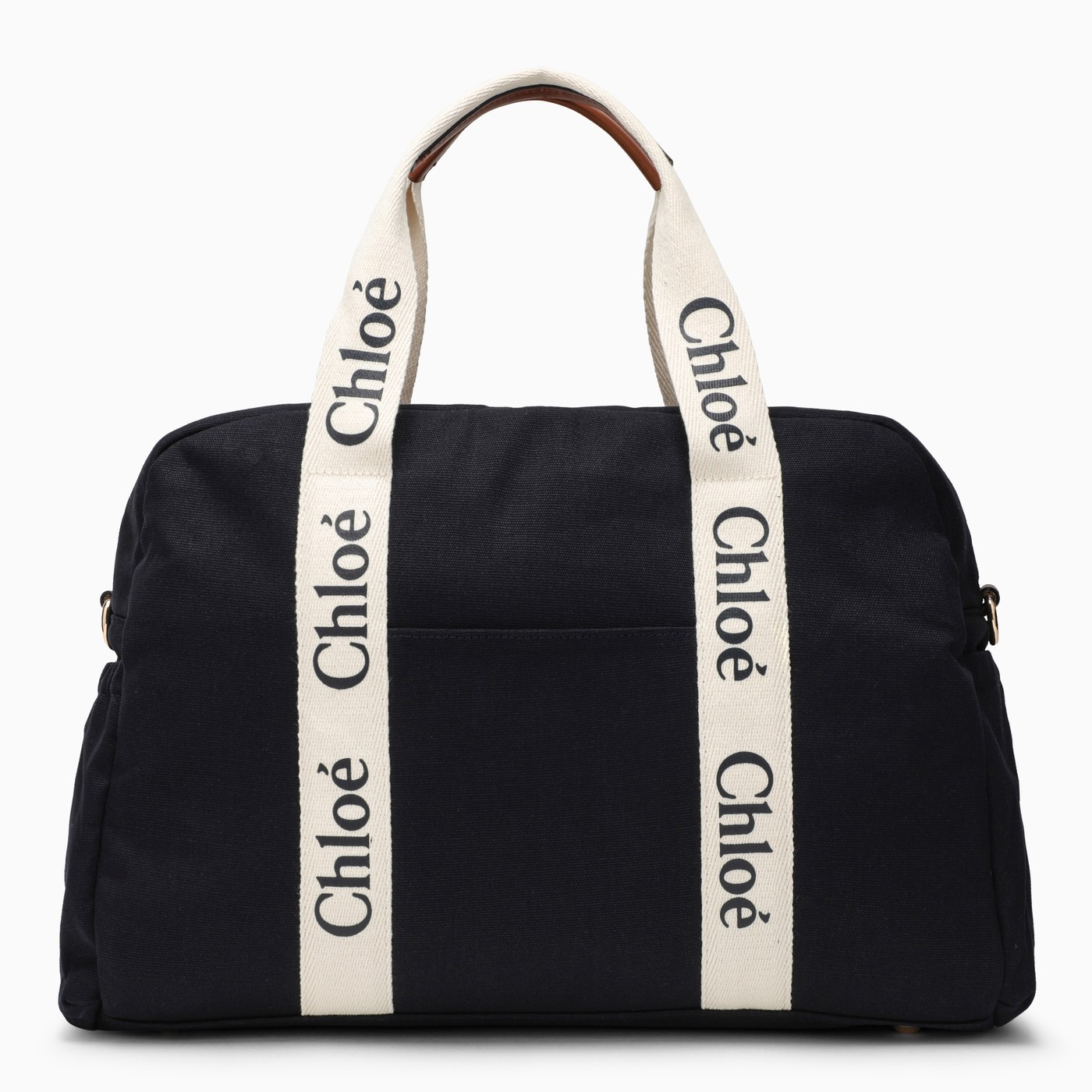 Chloé Navy blue changing bag with logo TheDoubleF