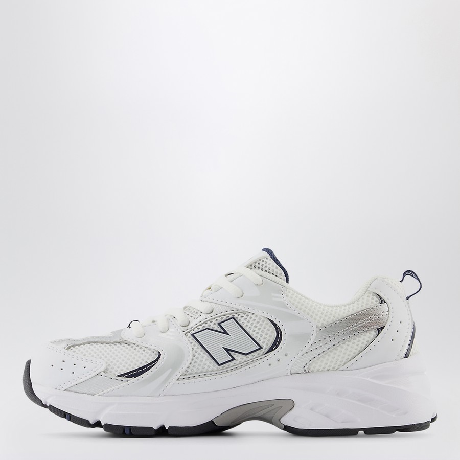 New Balance Sneaker 530 White/Indigo/Silver Metallic