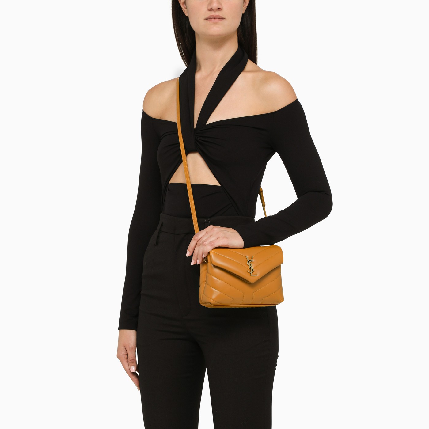 Saint Laurent Leathercoloured Loulou Toy TheDoubleF