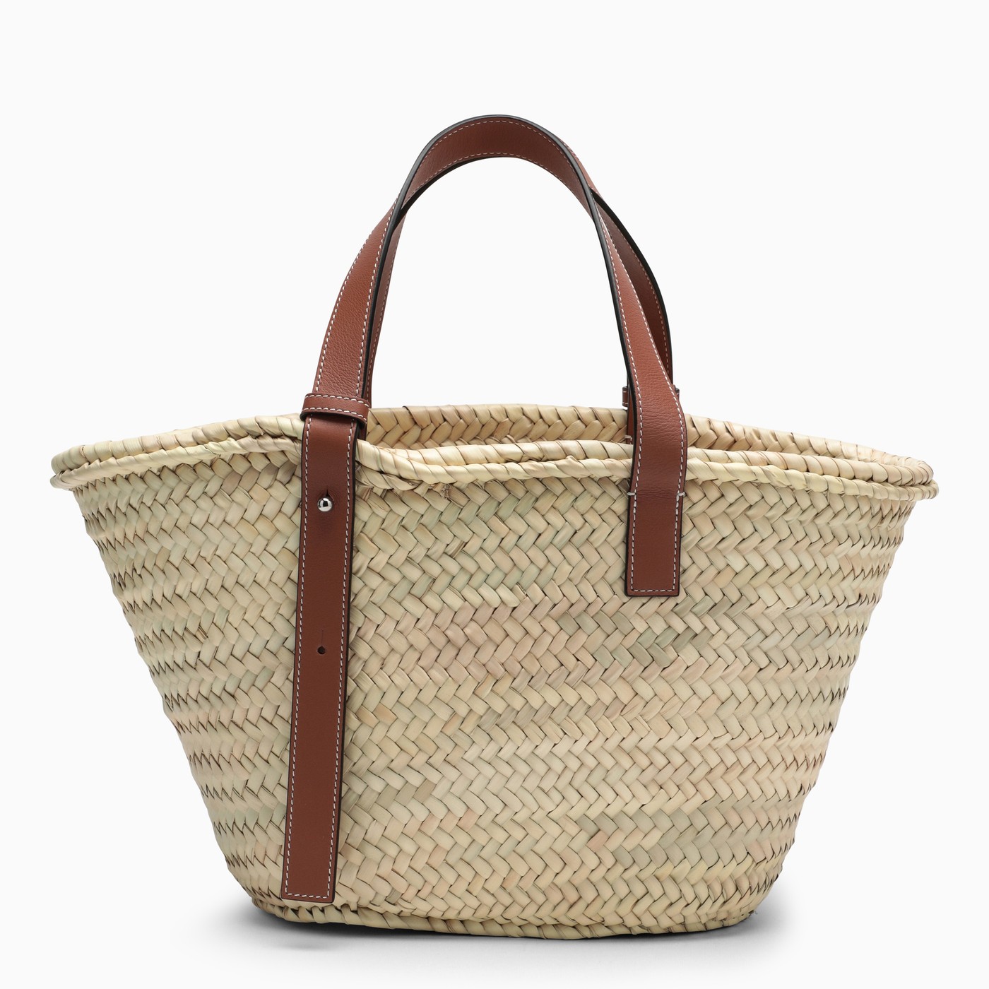 Loewe Natural straw and leather bag TheDoubleF