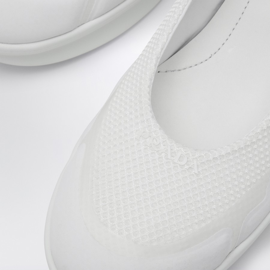 【送料&関税込】Prada White Mesh Ballerinas Prada White mesh ballerina | TheDoubleF