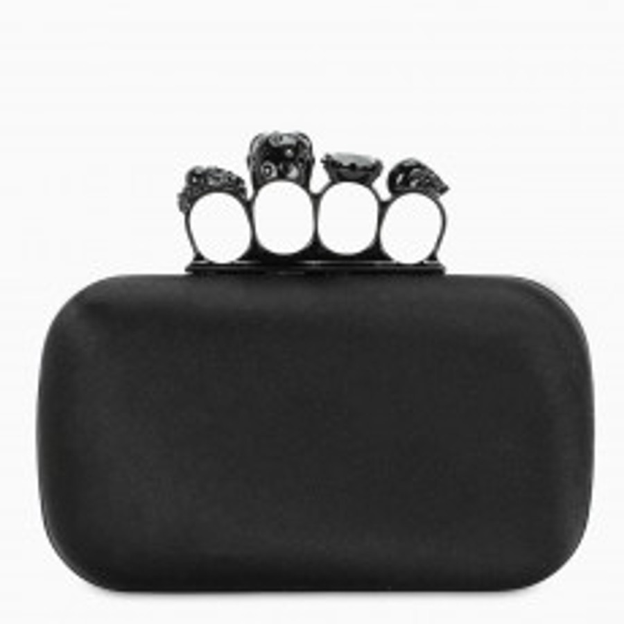 alexander mcqueen clutch skull