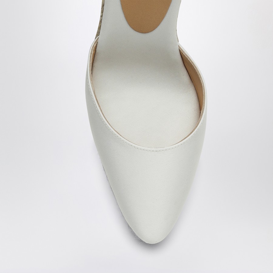 シューズ・サンダルその他 Castaner Joyce white espadrilles in satin Castañer Joyce white espadrilles in satin | TheDoubleF