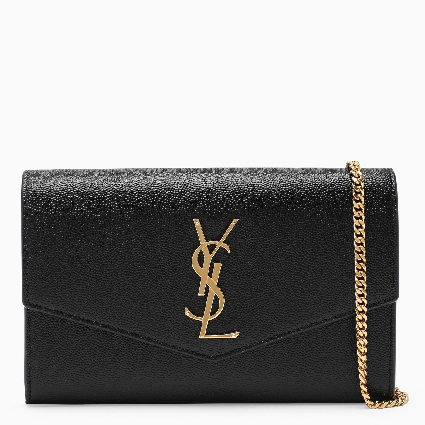 Saint Laurent Black Uptown chain wallet TheDoubleF