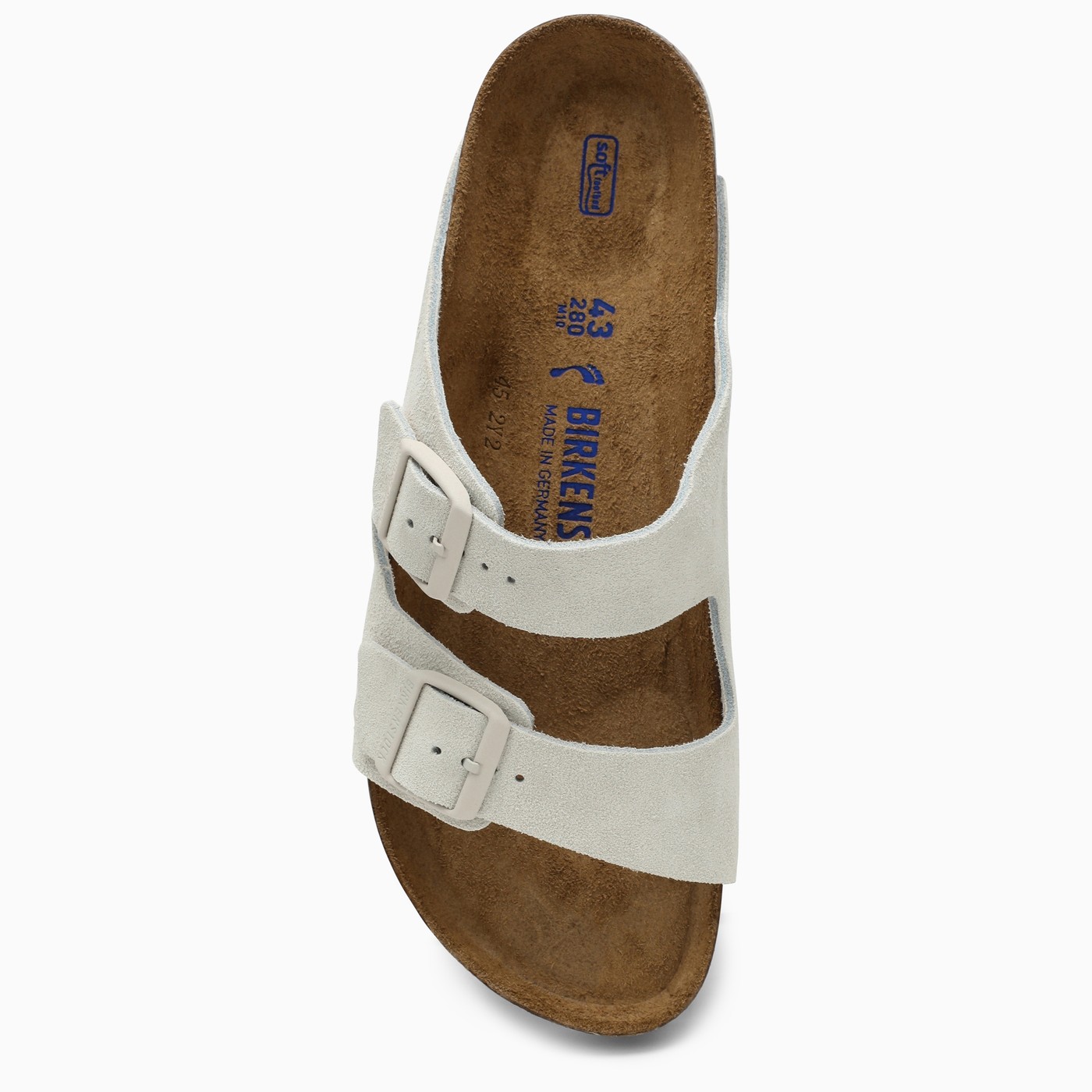 Birkenstock Slide Arizona antique white TheDoubleF