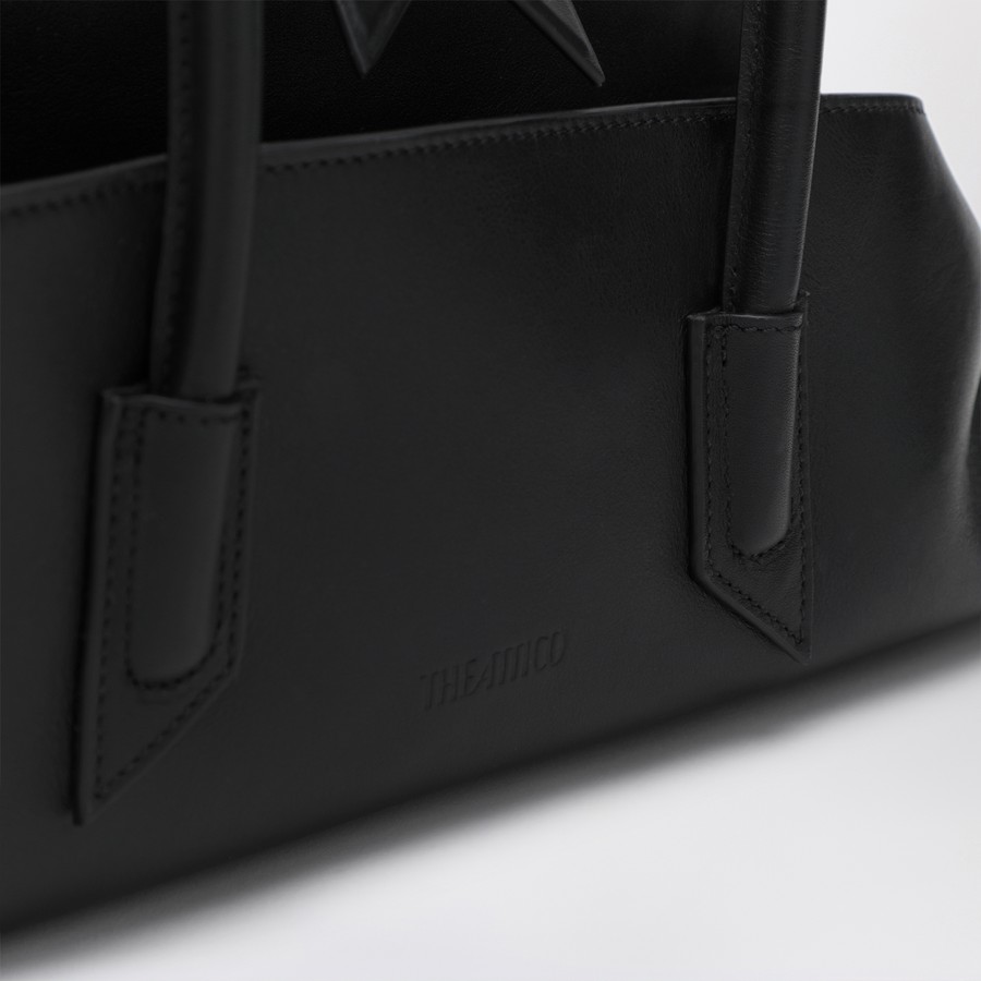 ハンドバッグ THE ATTICO HAND BAG (250WAH00058LBT019AA 100) La Passeggiata Small'' black top handle for Women | THE ATTICO®