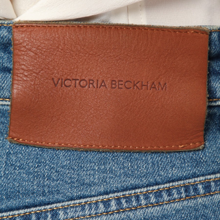 デニム・ジーパン VICTORIA BECKHAM JULIA JEANS IN FADED BLUE Victoria Relaxed Jean In Mid Blue – Victoria Beckham Inc