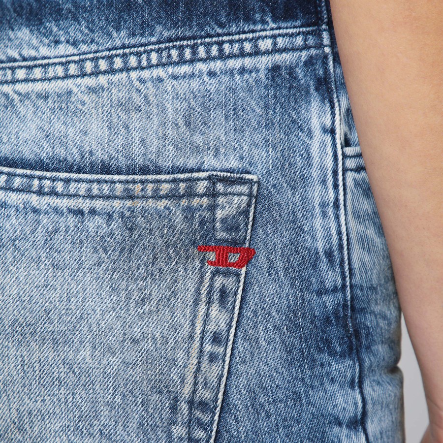 Diesel Bootcut jeans D-Ginna blue washed effect | TheDoubleF