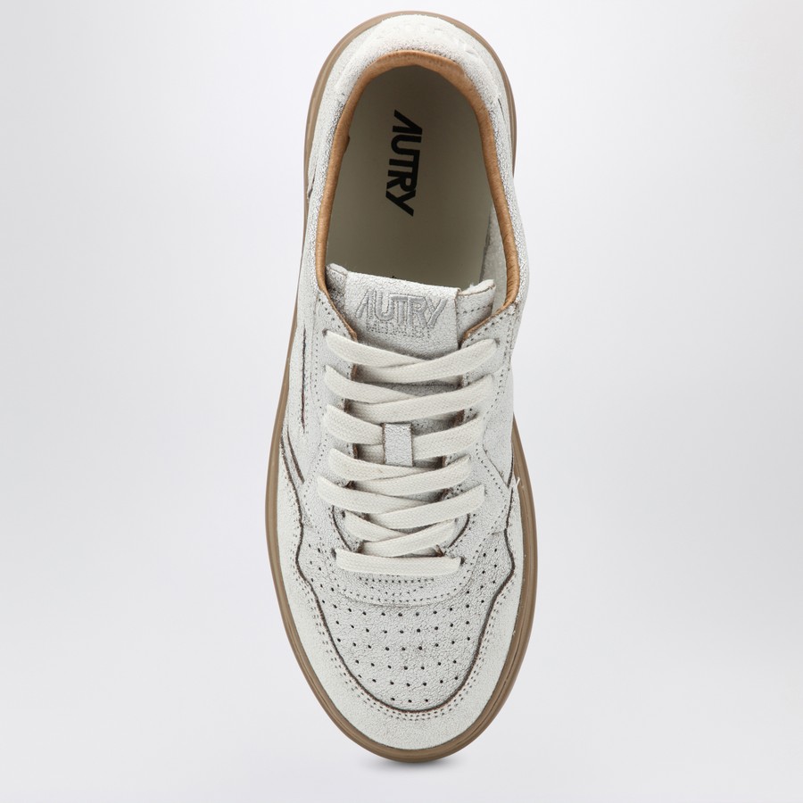 スニーカー Autry Medalist Low Super Vintage Sneakers White Tobacco AUTRY Medalist Low Super Vintage sneakers white/tobacco