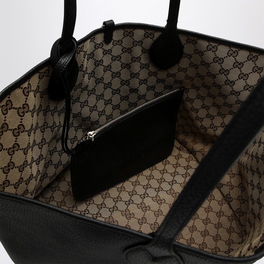 GUCCI Large size bag Gucci Totissima black | TheDoubleF