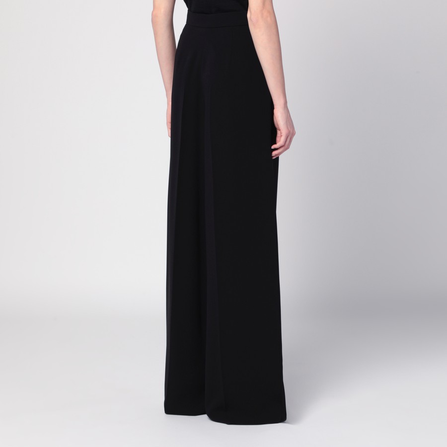 ボトムスその他 Max Mara Wide-leg black trousers in compact cady Max Mara Wide-leg black trousers in compact cady | TheDoubleF