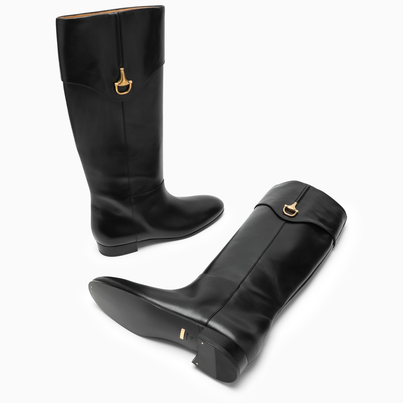GUCCI Black leather boot TheDoubleF