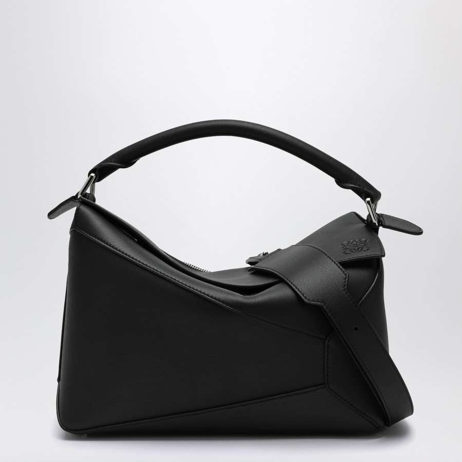 Loewe Black Medium Puzzle bag | TheDoubleF