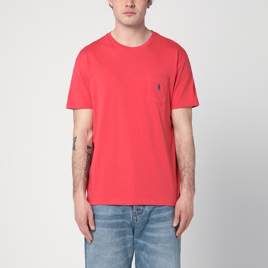 Polo Ralph Lauren Spring Red cotton T-shirt Classic-Fit TheDoubleF