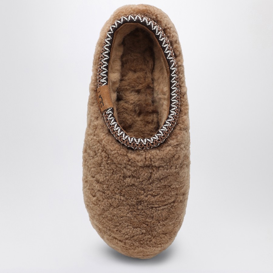 シューズ・サンダルその他 UGG Tasman Maxi Curly chestnut-coloured slipper UGG Tasman Maxi Curly Slippers
