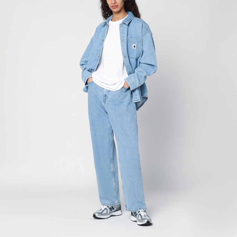 デニム・ジーパン Carhartt Wip Light Blue Denim Brandon Pant Carhartt WIP Light blue denim Brandon Pant | TheDoubleF