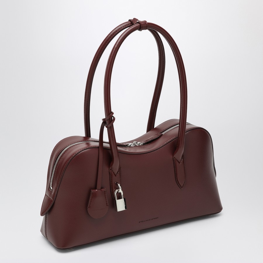 Stella McCartney Ryder bordeaux shoulder bag | TheDoubleF