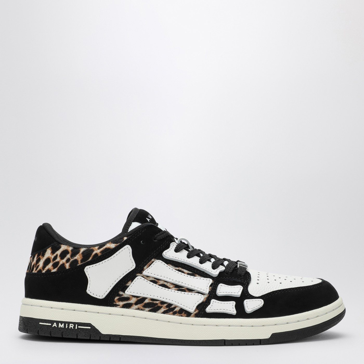 AMIRI Leopard Skel Top low black/white Sneaker | TheDoubleF