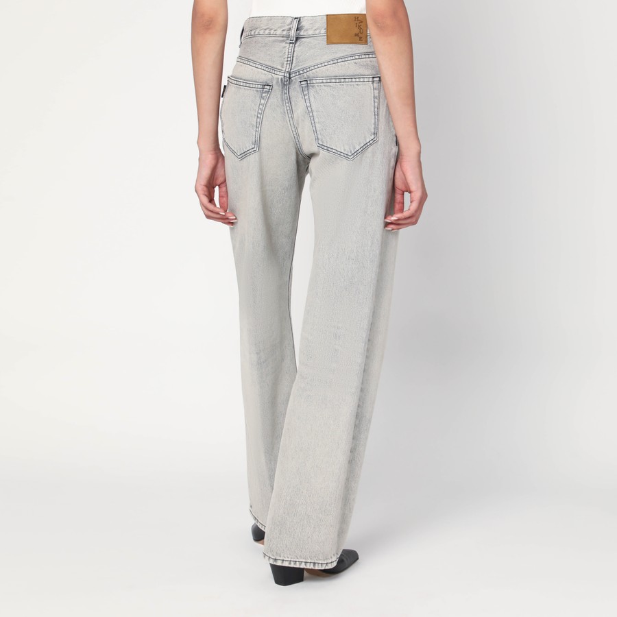 ボトムスその他 HAIKURE Wide pearl grey washed effect jeans HAIKURE Wide pearl grey washed effect jeans – Lord & Taylor