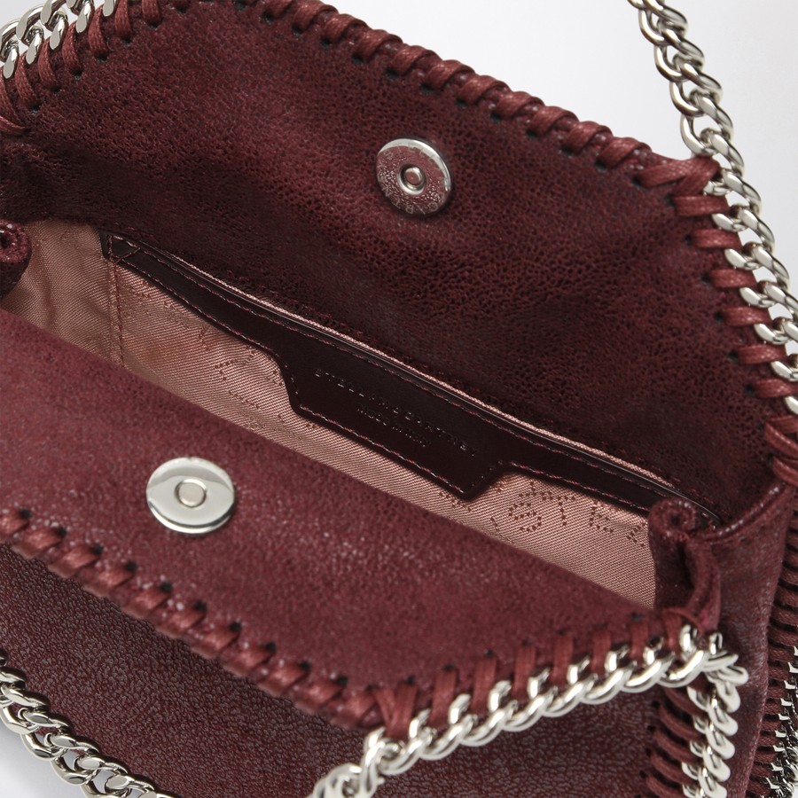 トートバッグ Stella McCartney Tote Bag micro Falabella plum colour Stella McCartney Tote Bag micro Falabella plum colour