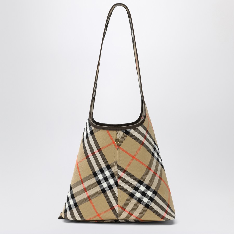 Burberry Small shoulder bag in Check pattern | TheDoubleF