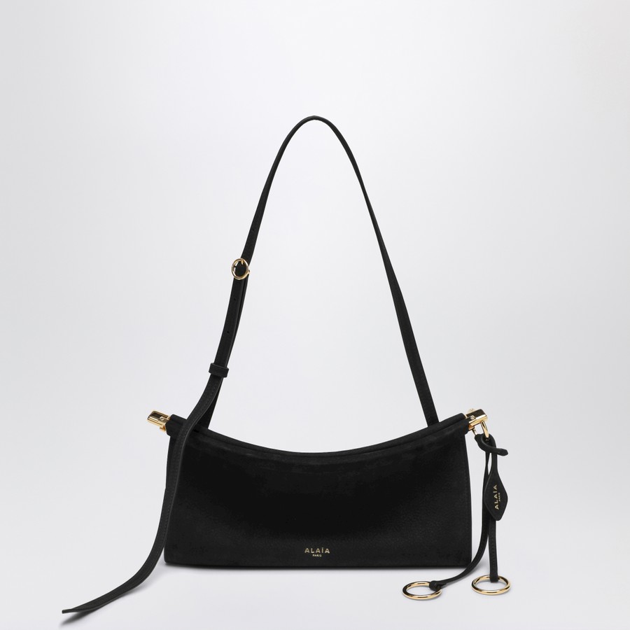 Alaïa Le Click East West small black nabuk bag | TheDoubleF
