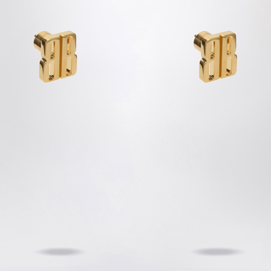 Balenciaga Nano XS gold Stud Earrings | TheDoubleF