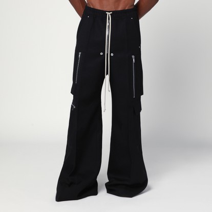 Entire Studios Wide black trousers in cotton | TheDoubleF