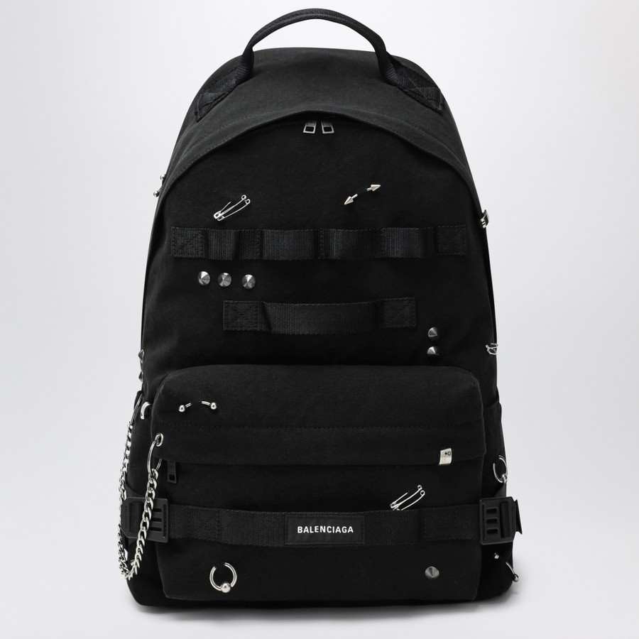 BALENCIAGA ブラックリュック　ARMYシリーズ Balenciaga Medium Army Multicarry backpack black | TheDoubleF