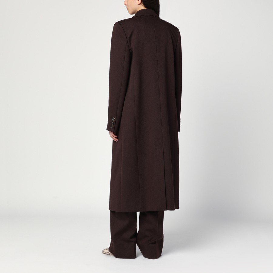 【関税&送料込】Stella Mccartney Double-Breasted Plum Wool C Stella McCartney Double-breasted plum wool coat | TheDoubleF