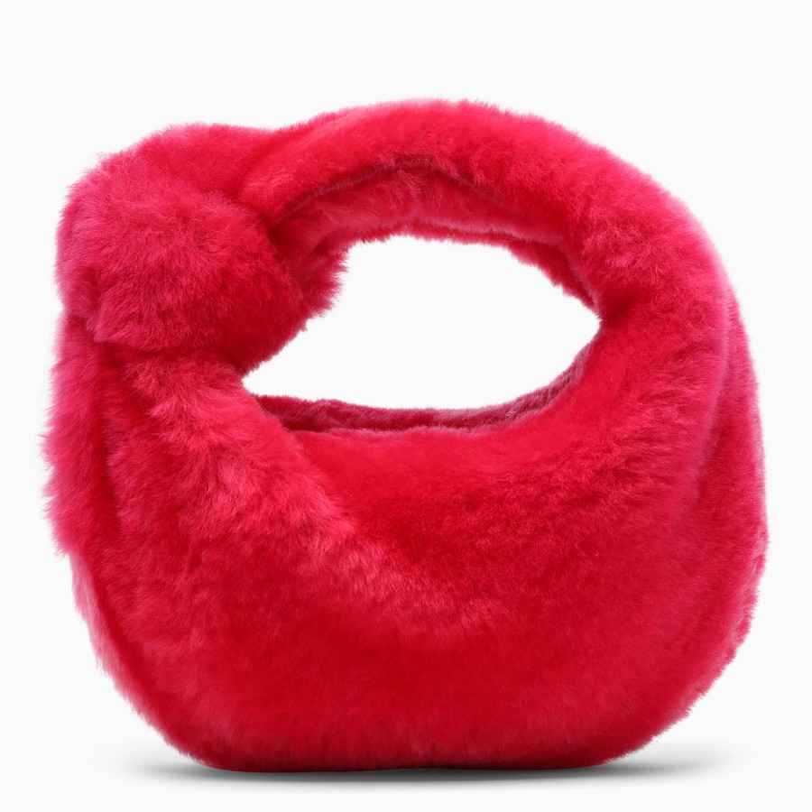 fluffy bottega bag