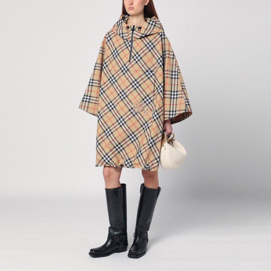 スカート BURBERRY BEIGE FLOUNCED MIDI SKIRT Burberry Beige flounced midi skirt | TheDoubleF