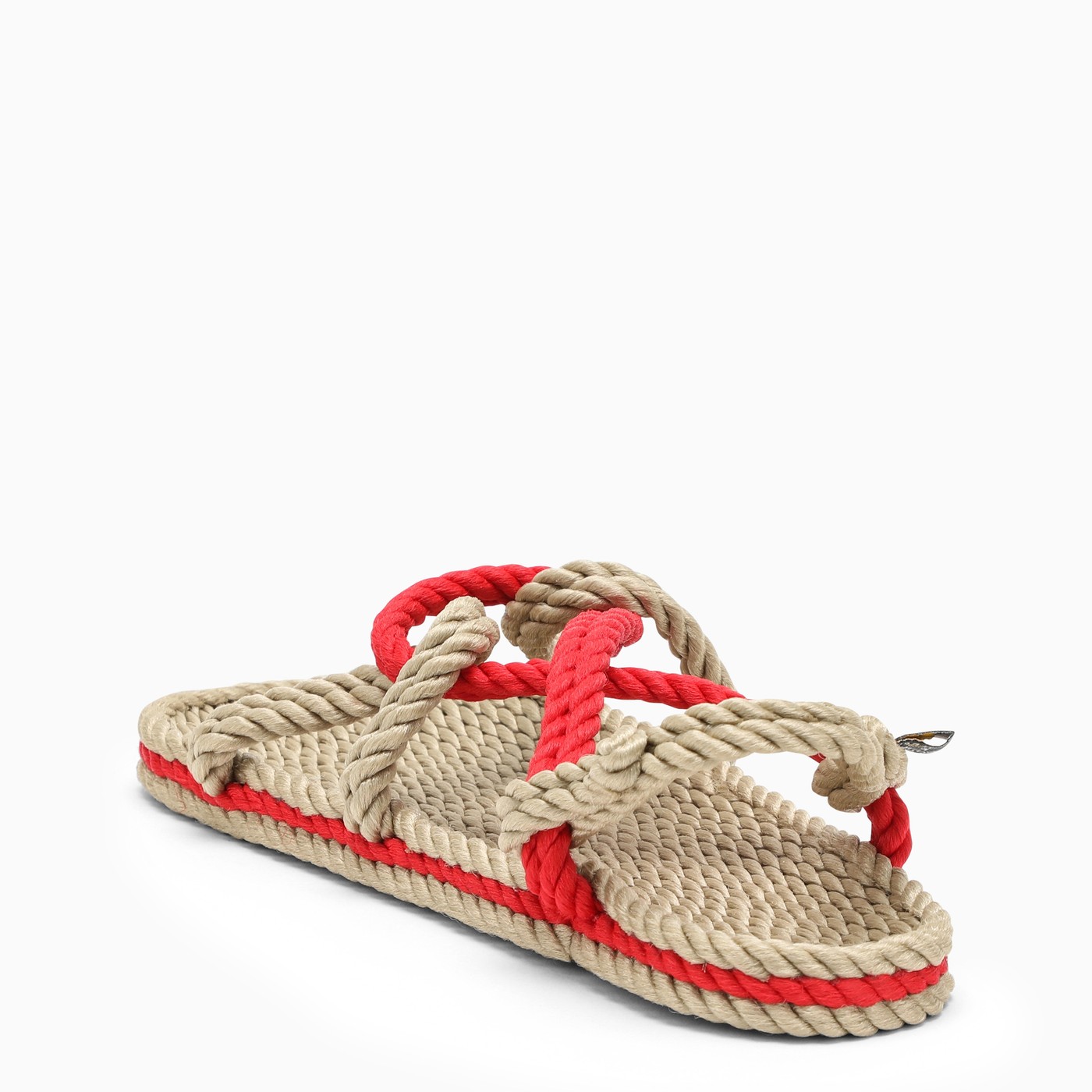 Nomadic State of Mind Beige/red Mountain Momma sandals TheDoubleF