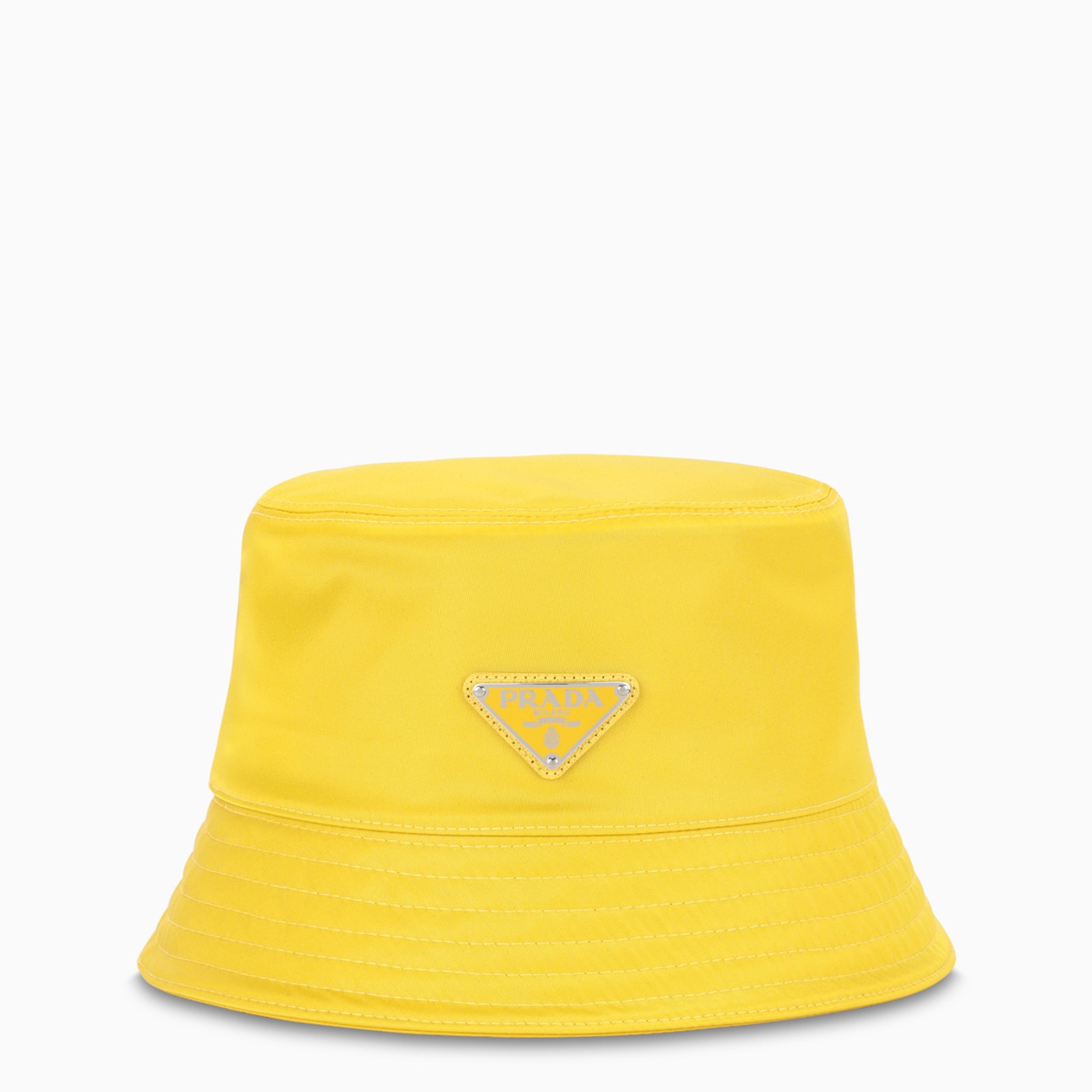 prada hat yellow