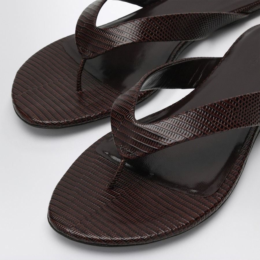 シューズ・サンダルその他 Le Monde Beryl Brown leather flip-flops Le Monde Béryl Brown leather flip-flops | TheDoubleF