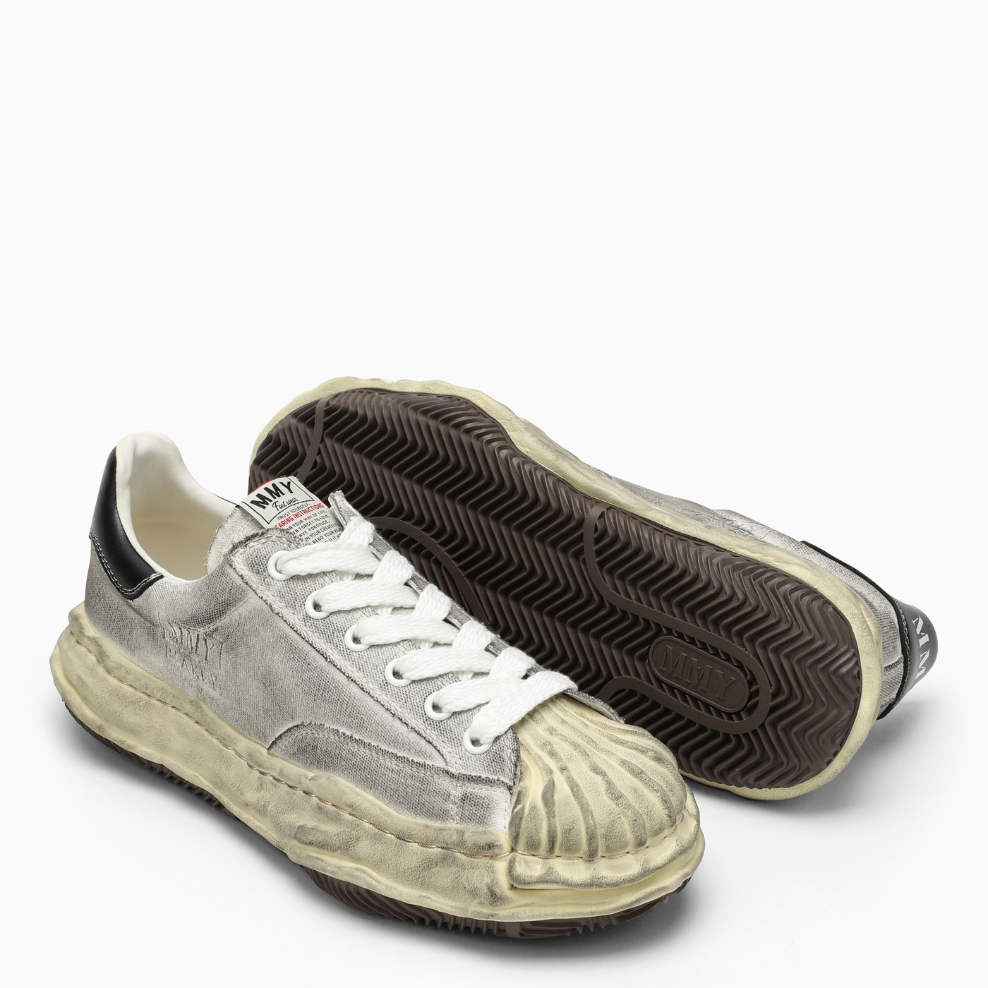 Maison MIHARA YASUHIRO White Blakey sneakers TheDoubleF