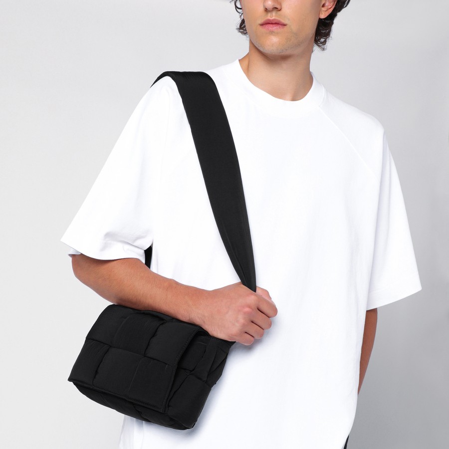 Bottega Veneta Cassette shoulder bag black | TheDoubleF